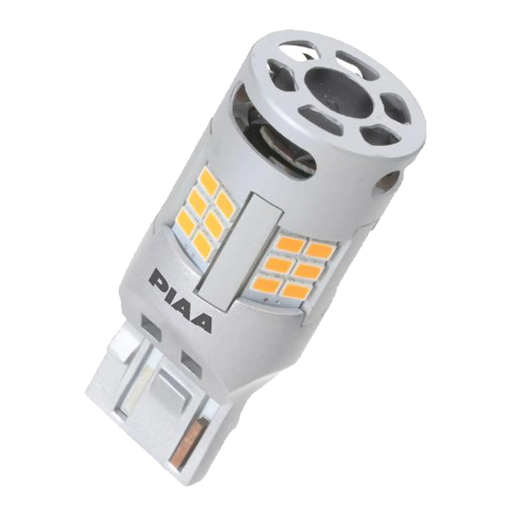 [ T20 / S25 Socket ] PIAA LED Turn Signal Bulb Amber 1100LM 12v 21w - Build in Resist Series