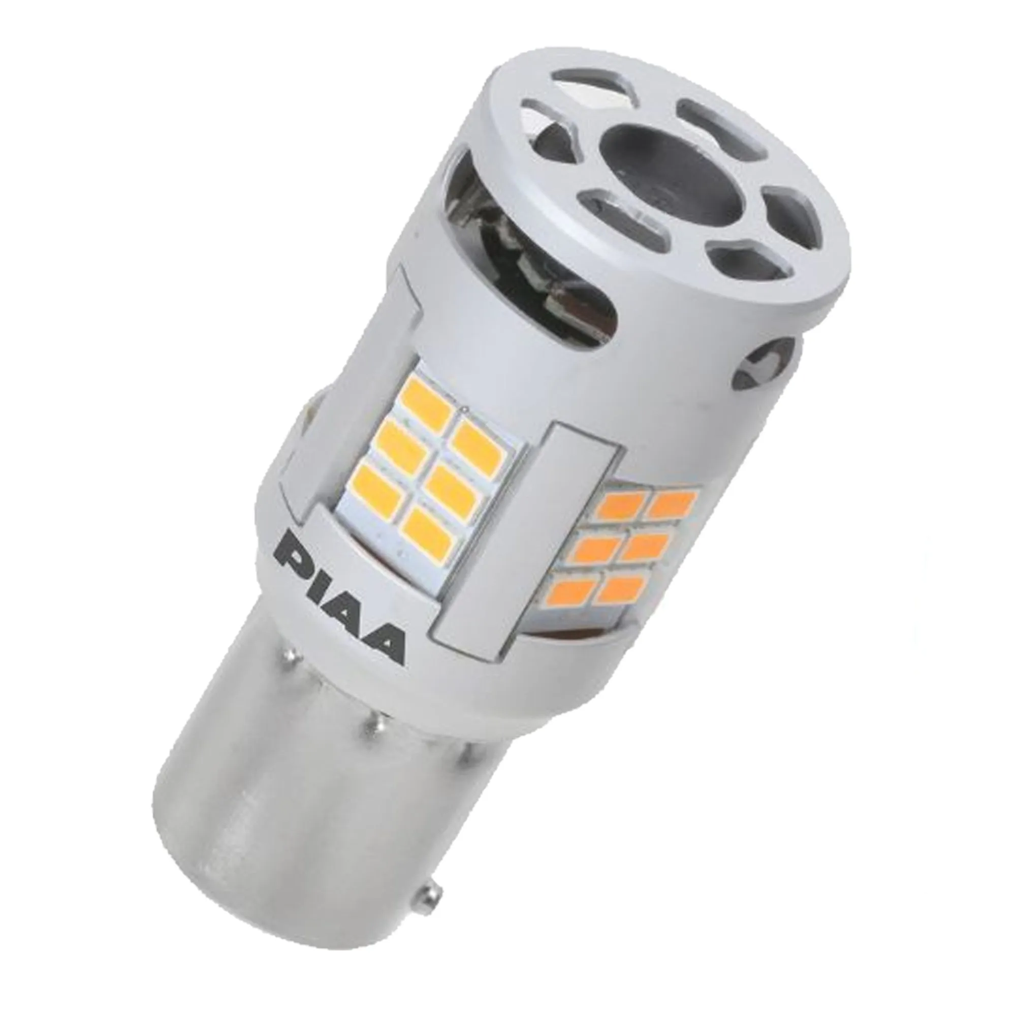 [ T20 / S25 Socket ] PIAA LED Turn Signal Bulb Amber 1100LM 12v 21w - Build in Resist Series