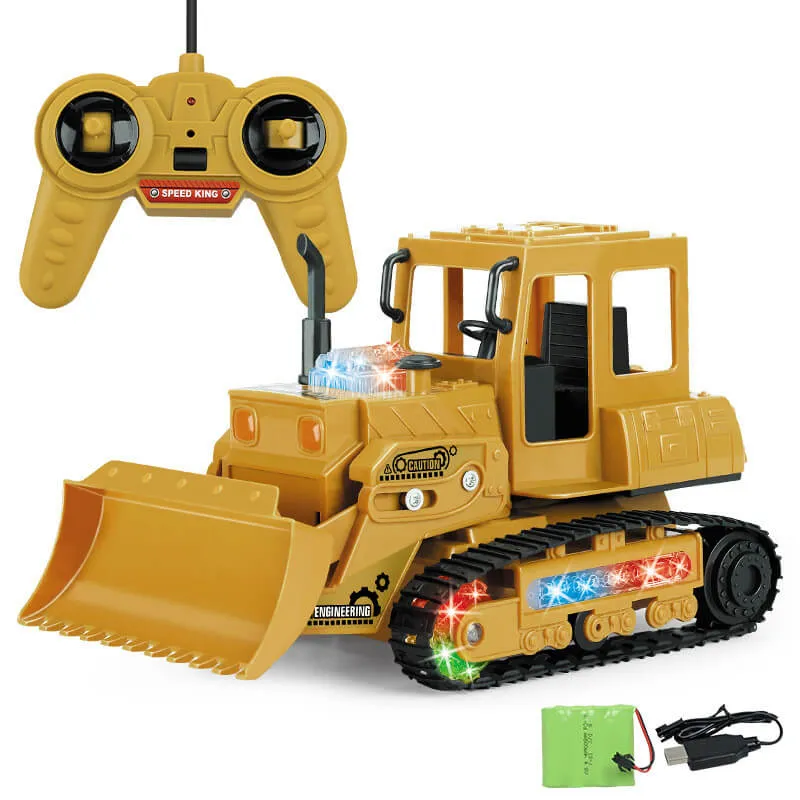 1:24 4CH RC Engineering Car Full Function Excavator Bulldozer Tractor Dump Truck Construction Vehicle