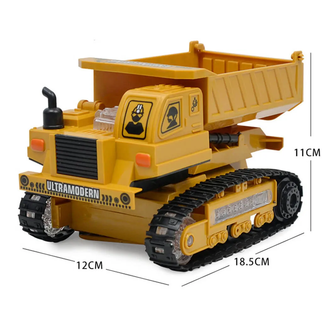 1:24 4CH RC Engineering Car Full Function Excavator Bulldozer Tractor Dump Truck Construction Vehicle