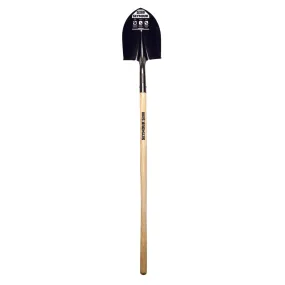 16 Ga. #2 Round Point Shovel, 42" Hardwood Handle