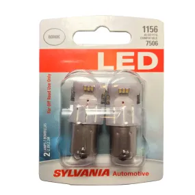 2-PK SYLVANIA 1141 White LED Automotive Bulb