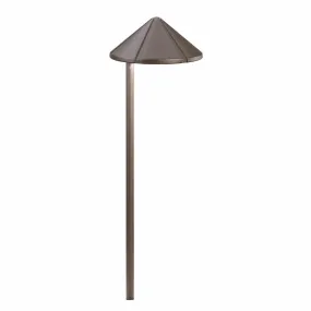 4.3W 294 Lumens LED Side Mount Path Light 2700K Textured Architectural Bronze