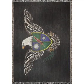 75th Traditional Eagle Woven Blanket