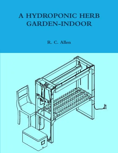 A HYDROPONIC HERB GARDEN-INDOOR