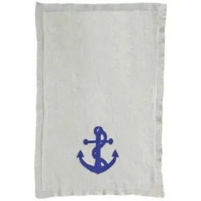 Alimrose Knit Stroller Blanket - Anchor