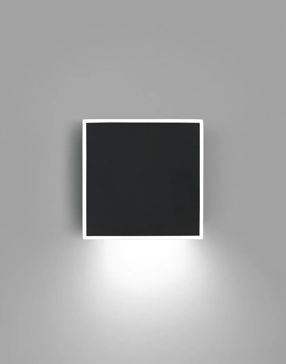 Alpha flush wall light