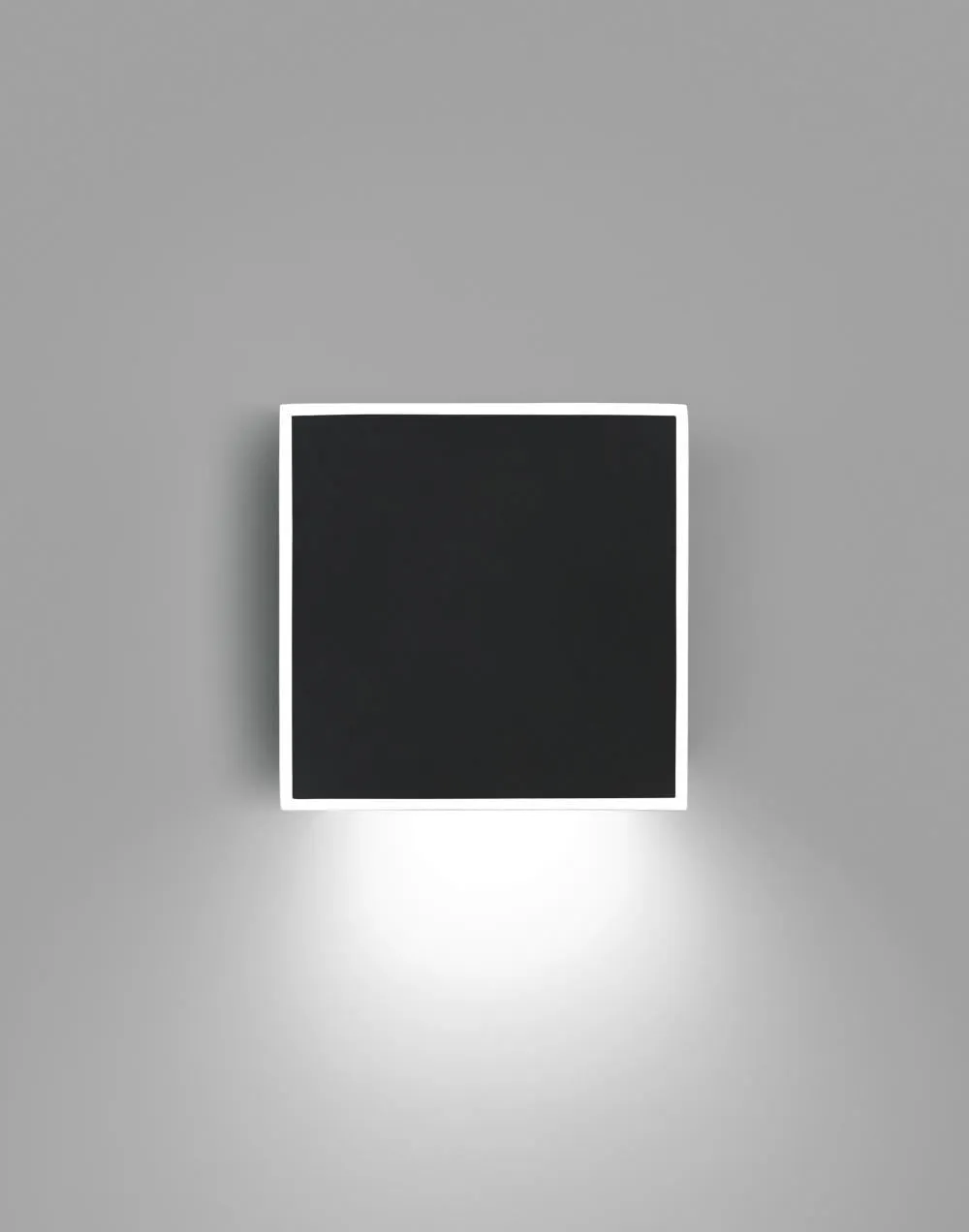 Alpha flush wall light