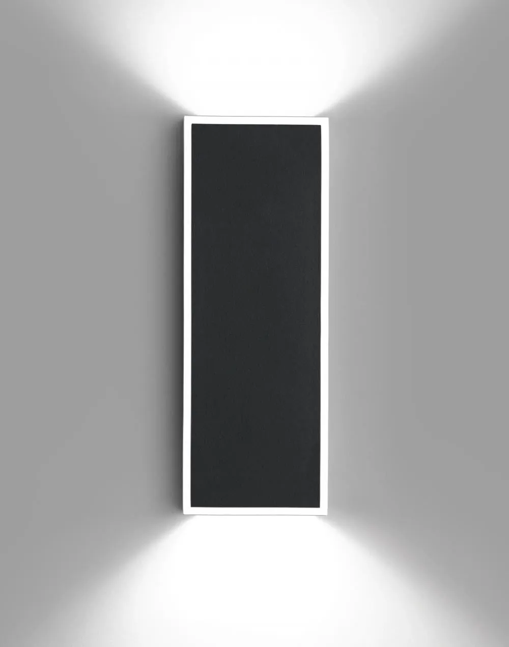 Alpha flush wall light