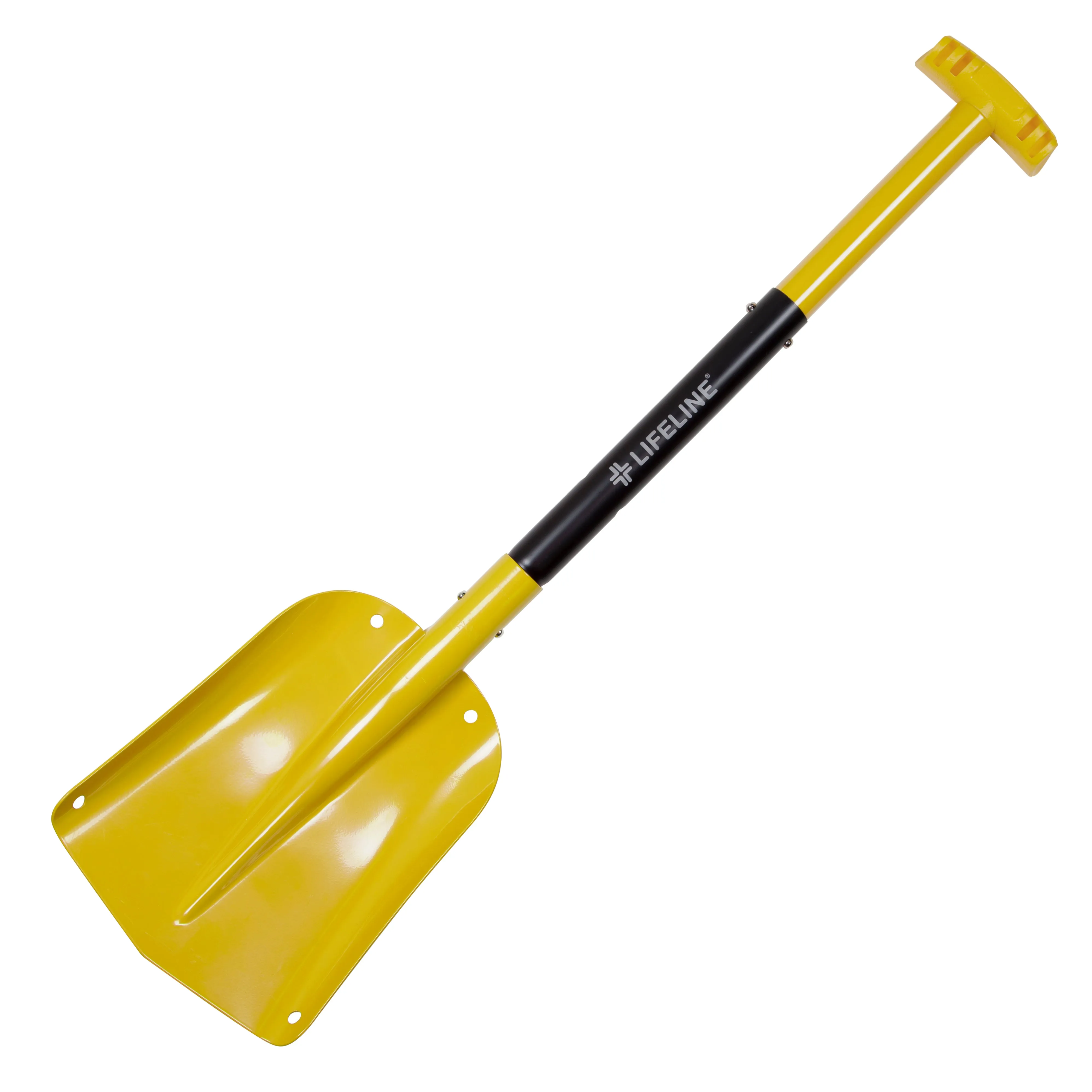 Aluminum Utility Shovel - Yellow/Black