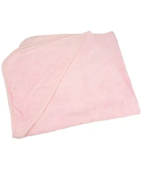 ARTG® Babiezz® medium baby hooded towel | Light Pink/Light Pink/Light Pink