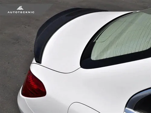 Autotecknic Trunk Spoiler Mercedes C-Class W205 Sedan (15-18) [Carbon Fiber - Extended -Kick] Competition