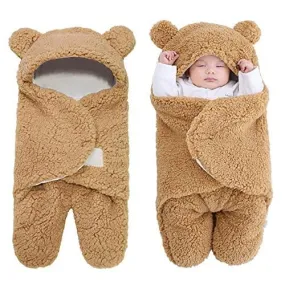 Baby Swaddle Blanket Wrap Teddy Bear