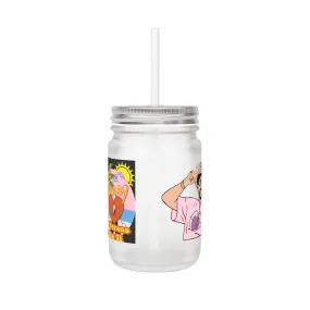 Bad Bunny Mason Jar