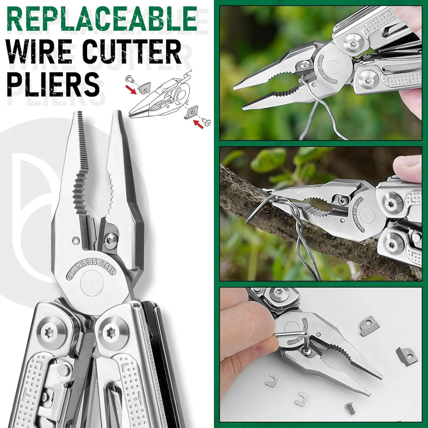 Bibury Plier Multitool Pro V2 (21-in-1)