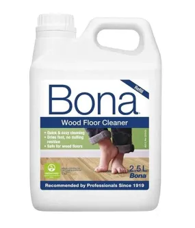 BONA Timber Floor Cleaner - 2.5 Litres Refill