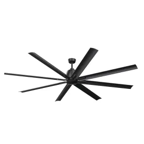 Breda 84" Ceiling Fan in Satin Black