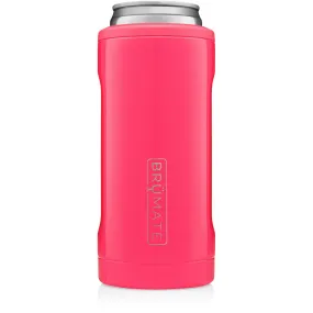 BrüMate Hopsulator Slim Can Cooler - Neon Pink