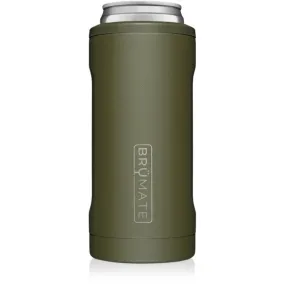 BrüMate Hopsulator Slim Can Cooler, OD Green