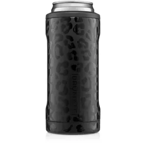 BrüMate Hopsulator Slim Can Cooler, Onyx Leopard