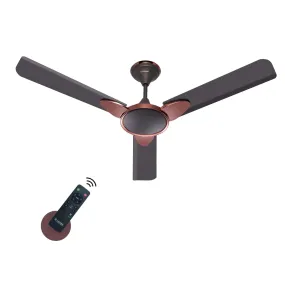 Candes Eco Zest BLDC Ceiling Fan 1200mm / 48 inch | BEE 5 Star Rated, Upto 65% Energy Saving, High Air Delivery & High Speed Ceiling Fans for Home | 2 1 Years Warranty | Coffee Brown