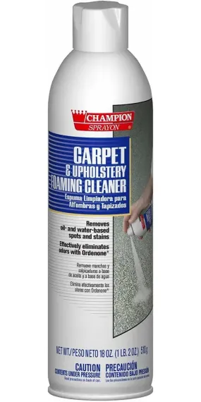 Carpet & Upholstery Foaming Cleaner, Chase 5148, 18oz Aerosol