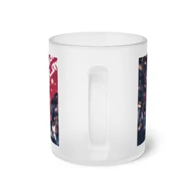 Celebration Frosted Glass Mug - Perfect for Sports Fans