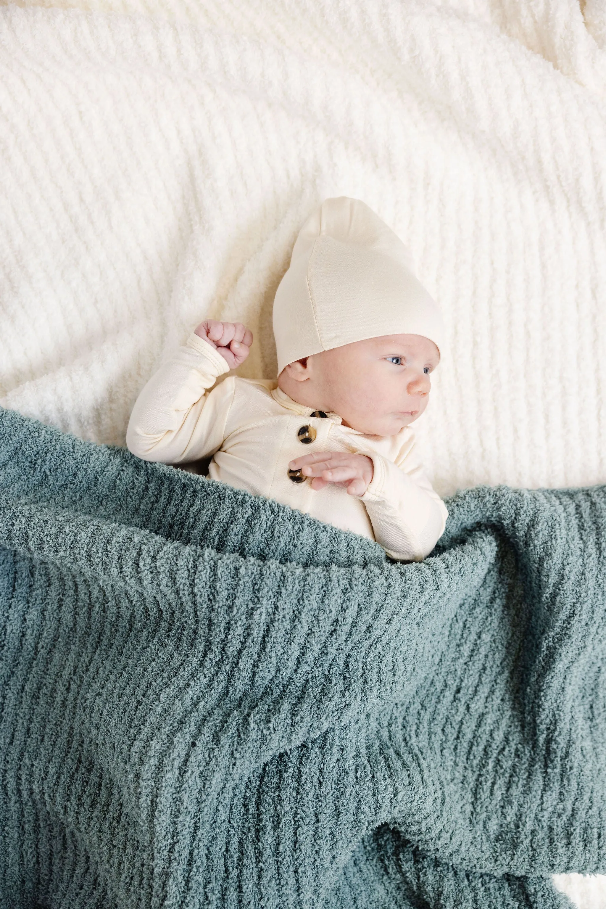 Chenille Blanket - Ocean Blue - Small & Large