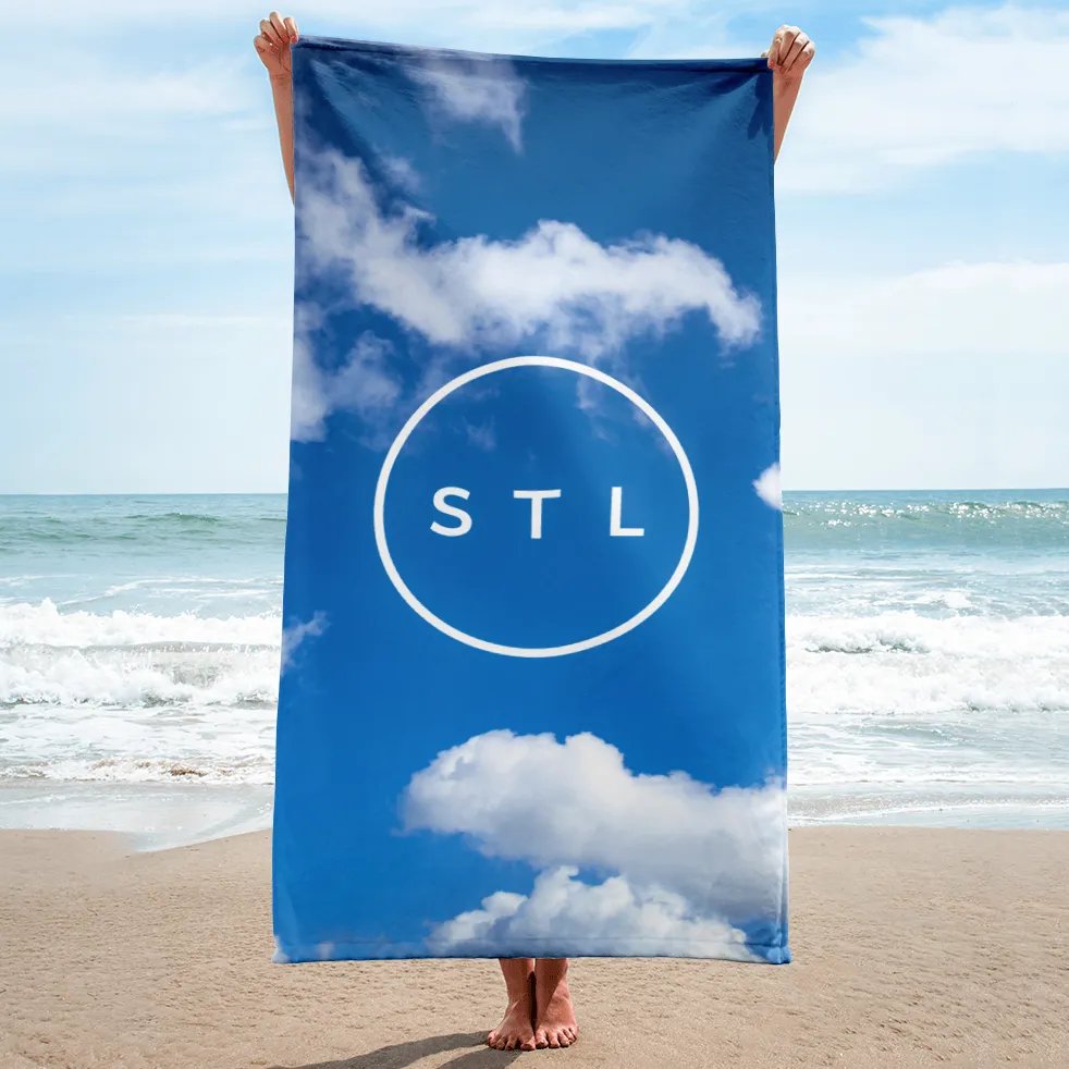 City Circle Sky Towel