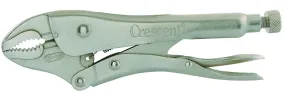 Crescent C10CVN Locking Plier, 10 in OAL, 1-7/8 in Jaw Opening, Non-Slip Grip Handle :EA: QUANTITY: 1