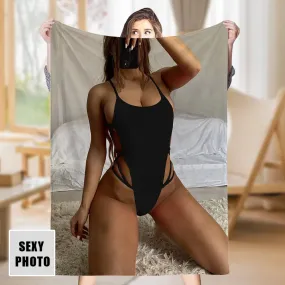 Custom Photo Blanket Sexy Art Photo Blankets For Lover