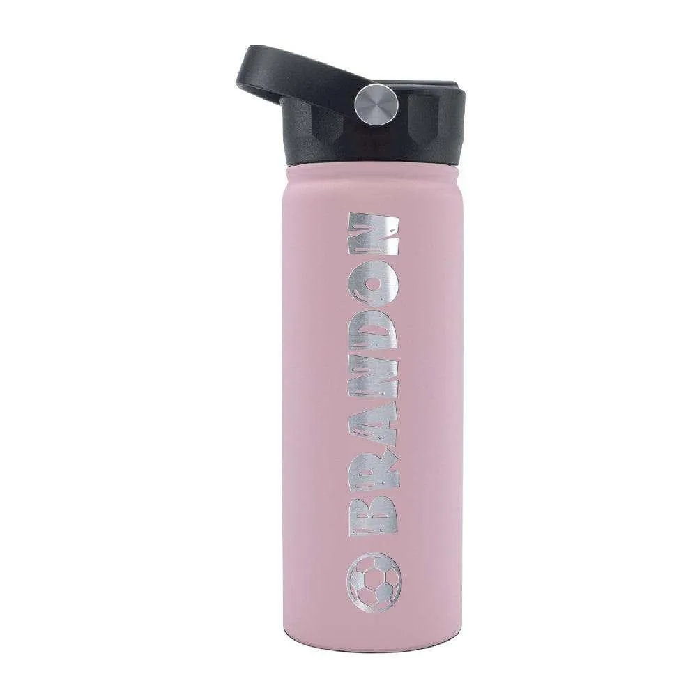 Custom Water Bottle for Children with Icon and Font