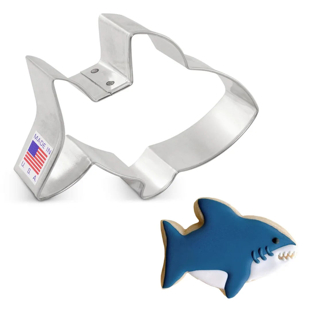 Cute Baby Shark Cookie Cutter