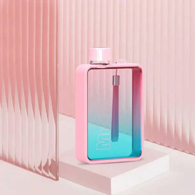 Cute Gradient Sport Travel Water Bottle