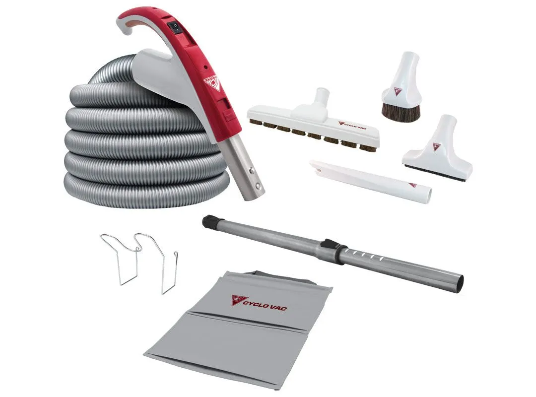 CycloVac Premium Air Kit - Designed for Hard-Flooring (30-35-40FT)