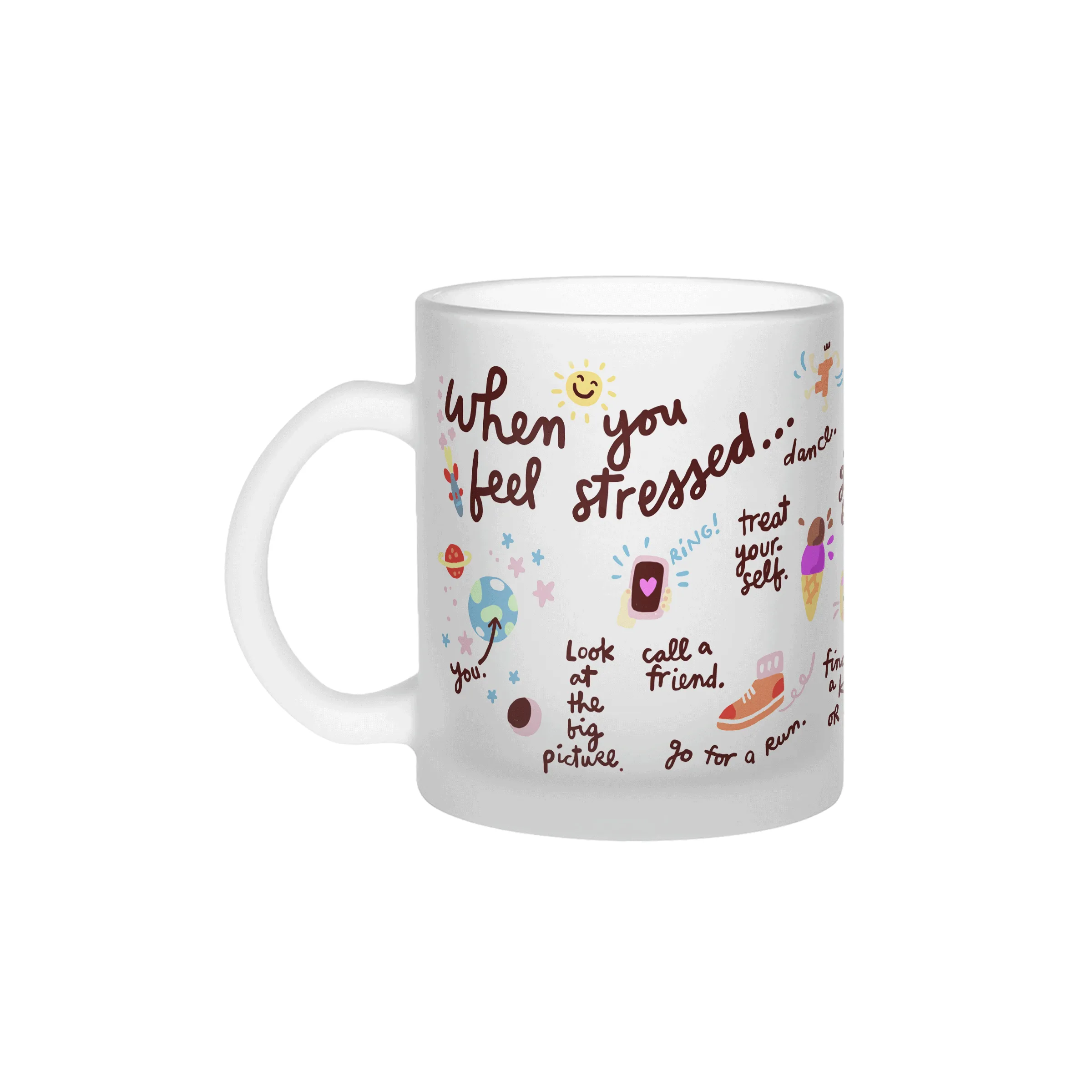 Dear Me Frosted Mug