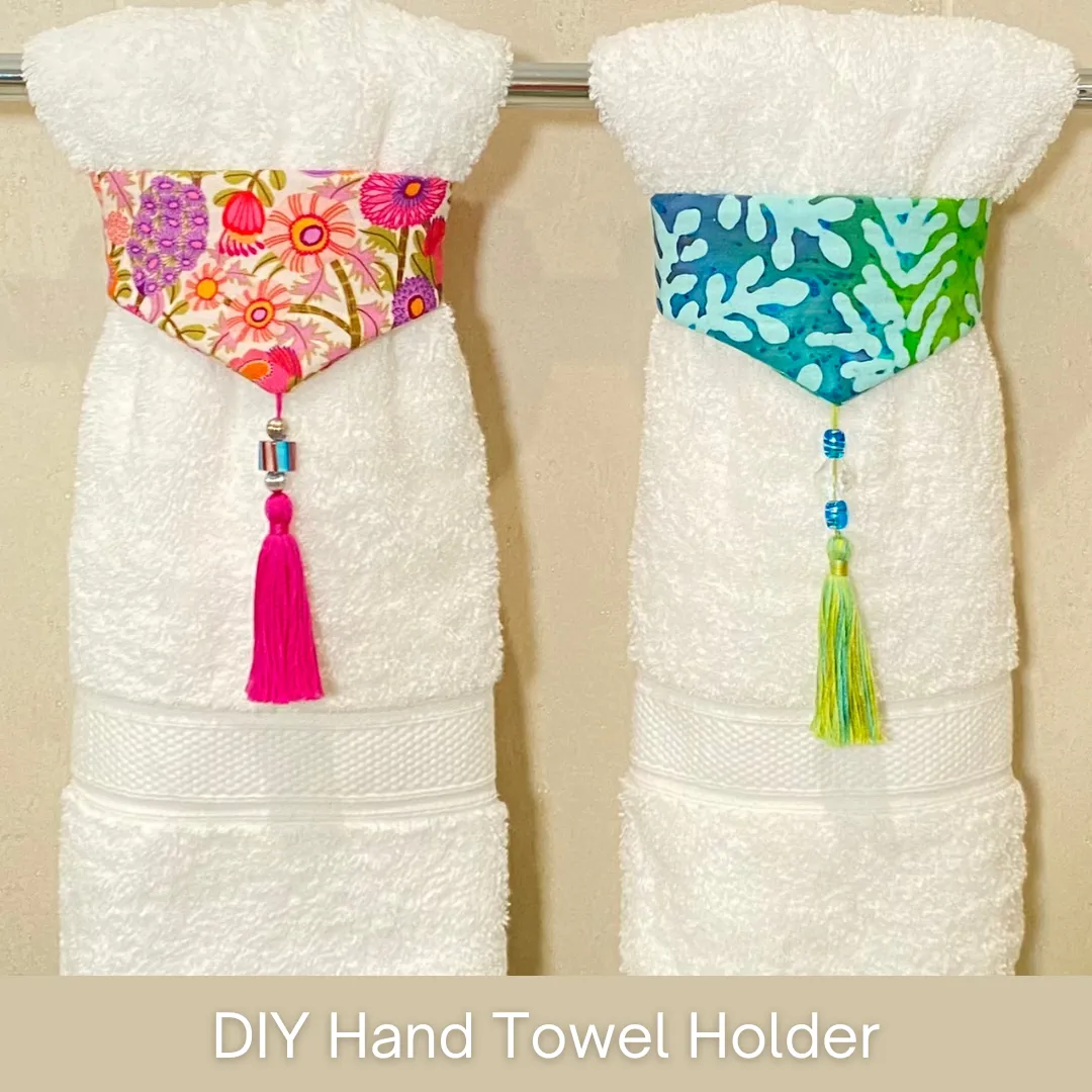 Decorative Towel Holder Sewing Pattern : Digital Download