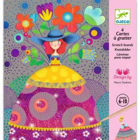 Djeco Scratch Cards - The Beauties' Ball