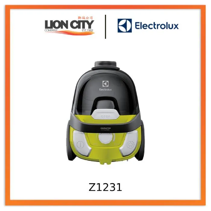 Electrolux Vacuum Cleaner Z1231 (1600W) Bagless