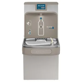 Elkay EZH2O Series LZS8WSLP Bottle Filling Station and Cooler, 8 gph Cooler, Light Gray