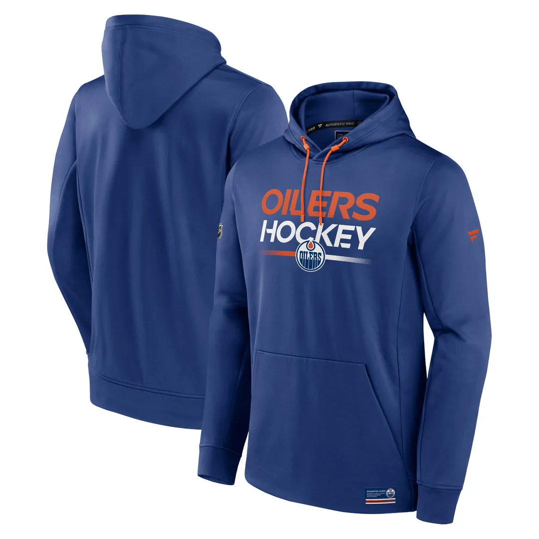 Fanatics Men's NHL Edmonton Oilers 2023 Locker Room Hood