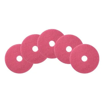 Flamingo™ Auto Scrubber Floor Cleaning Pads - Round (14" - 20") - Cases of 5