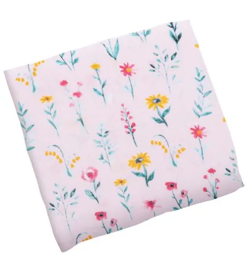 Flower Muslin Swaddle