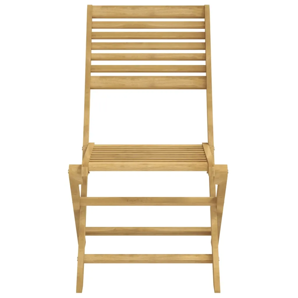 Folding Garden Chairs 8 pcs 48.5x61.5x87 cm Solid Wood Acacia