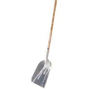 Foxy #10 Long-Handled Aluminum Scoop Shovel