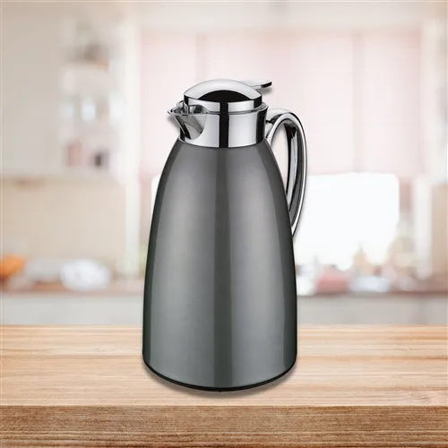 Frieling "Venezia" Insulated Server, glass liner, Gray, 34 fl. oz.