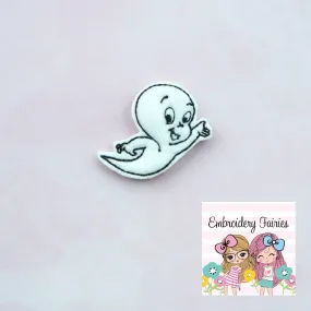 Friendly Ghost Feltie File - Halloween Feltie - Ghost Feltie - Machine Embroidery Design - Feltie Designs - Feltie Pattern - Feltie File