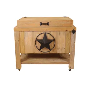 Frio 65qt Cooler with Star w/ Barbed Wire