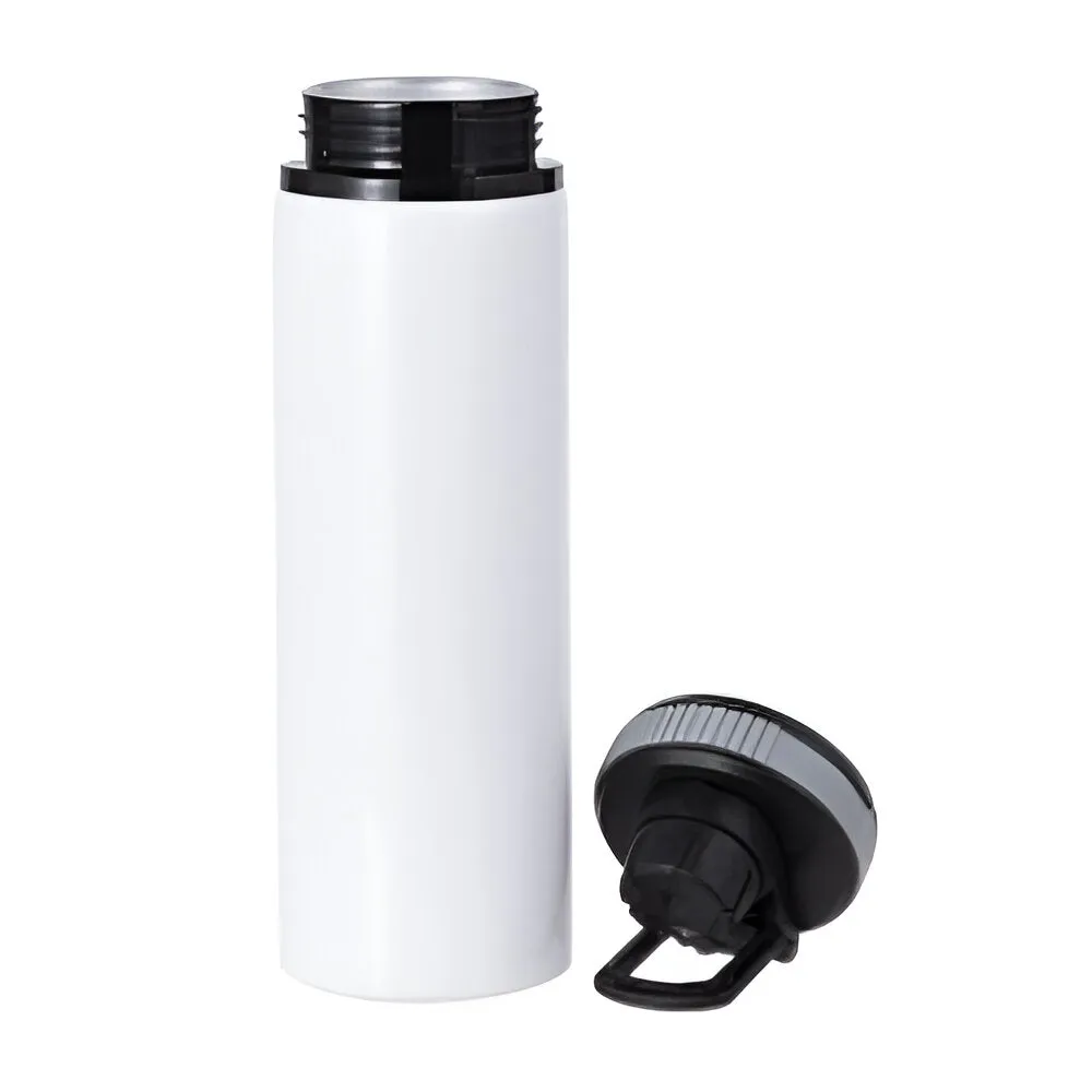 FULL CARTON - 50 x PROVENTURER Water Bottles - 850ml Flip Bottle - GREY