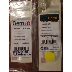 Gerni Brand Sticker / Transfer For Gerni Pressure Washer